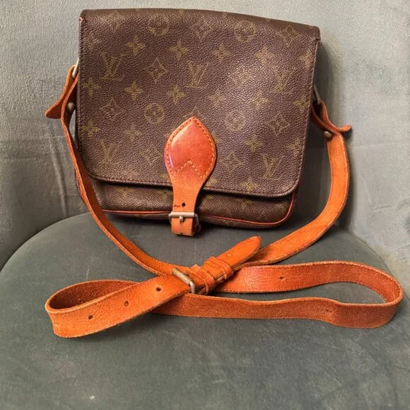 Louis Vuitton Brown and Tan Crossbody Bag - Picture 15 of 16